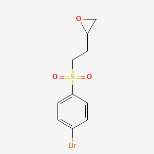 2-[2-(4-Bromobenzenesulfonyl)ethyl]oxirane