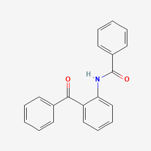 molecular formula C20H15NO2 B1346082 N-(2-苯甲酰苯基)苯甲酰胺 CAS No. 29670-64-2