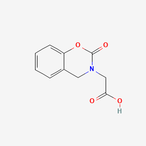 B1346084 2H-1,3-Benzoxazine-3(4H)-acetic acid, 2-oxo- CAS No. 20068-43-3