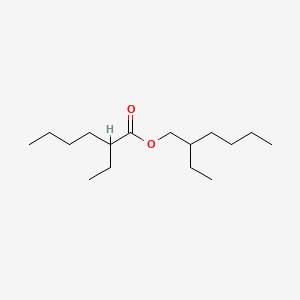 molecular formula C16H32O2 B1346103 2-乙基己基 2-乙基己酸酯 CAS No. 7425-14-1