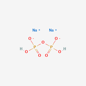 molecular formula Na2H2P2O7<br>H2Na2O7P2 B1346107 焦磷酸二钠 CAS No. 7758-16-9