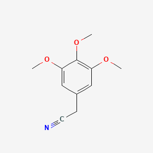molecular formula C11H13NO3 B1346109 3,4,5-三甲氧基苯基乙腈 CAS No. 13338-63-1