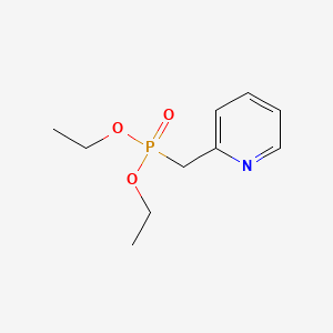 molecular formula C10H16NO3P B1346125 二乙基(吡啶-2-基甲基)膦酸酯 CAS No. 39996-87-7