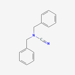 molecular formula C15H14N2 B1346140 二苄基氰胺 CAS No. 2451-91-4