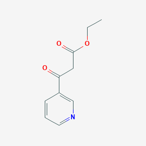 B1346142 Ethyl 3-oxo-3-(pyridin-3-yl)propanoate CAS No. 6283-81-4