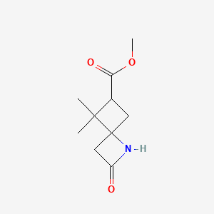 Methyl 5,5-dimethyl-2-oxo-1-azaspiro[3.3]heptane-6-carboxylate