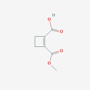 2-Methoxycarbonyl-cyclobutene-1-carboxylic acid