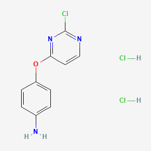 4-[(2-Chloropyrimidin-4-yl)oxy]aniline dihydrochloride