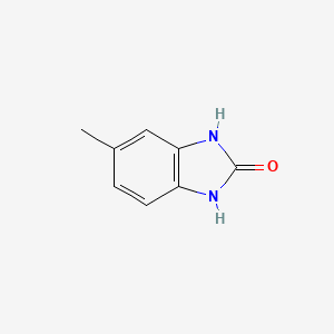 molecular formula C8H8N2O B1346151 5-甲基-1,3-二氢-2H-苯并咪唑-2-酮 CAS No. 5400-75-9