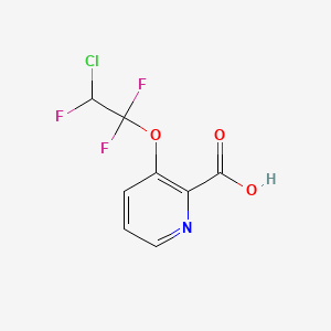 3-(2-Chloro-1,1,2-trifluoroethoxy)pyridine-2-carboxylic acid