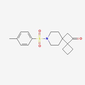 8-(4-Methylbenzenesulfonyl)-8-azadispiro[3.0.5^{5}.2^{4}]dodecan-12-one