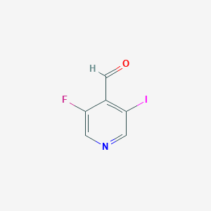 3-Fluoro-5-iodoisonicotinaldehyde