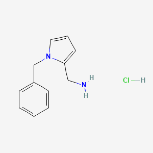 1-(1-benzyl-1H-pyrrol-2-yl)methanamine hydrochloride