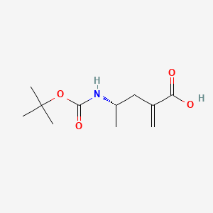 (4S)-4-{[(tert-butoxy)carbonyl]amino}-2-methylidenepentanoicacid