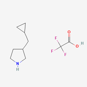 3-(Cyclopropylmethyl)pyrrolidine, trifluoroacetic acid