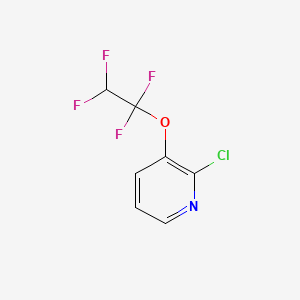 2-Chloro-3-(1,1,2,2-tetrafluoroethoxy)pyridine