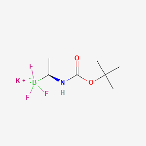 Potassium (S)-(1-((tert-butoxycarbonyl)amino)ethyl)trifluoroborate