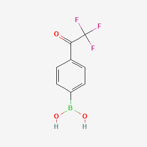 [4-(Trifluoroacetyl)phenyl]boronic acid