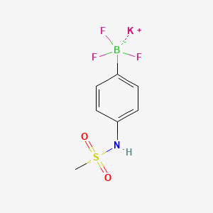 Potassium trifluoro(4-methanesulfonamidophenyl)boranuide