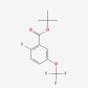 Tert-butyl 2-fluoro-5-(trifluoromethoxy)benzoate