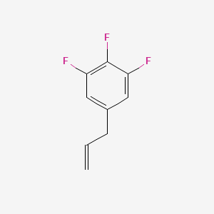 molecular formula C9H7F3 B1346223 3-(3,4,5-三氟苯基)-1-丙烯 CAS No. 213327-80-1