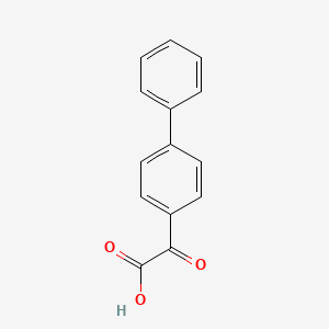 molecular formula C14H10O3 B1346231 2-氧代-2-(4-苯基苯基)乙酸 CAS No. 5449-21-8