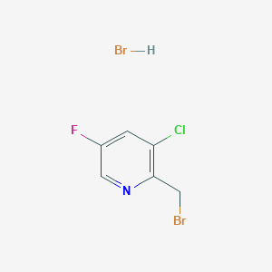 2-(Bromomethyl)-3-chloro-5-fluoropyridine hydrobromide