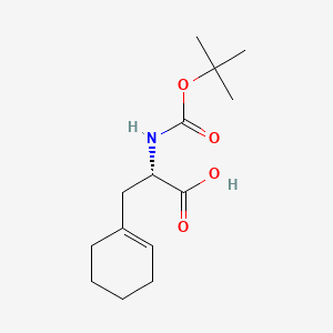 (S)-2-((tert-butoxycarbonyl)amino)-3-(cyclohex-1-en-1-yl)propanoic acid