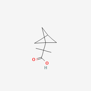 2-{Bicyclo[1.1.1]pentan-1-yl}-2-methylpropanoic acid