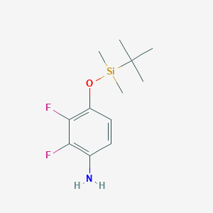 4-((tert-Butyldimethylsilyl)oxy)-2,3-difluoroaniline