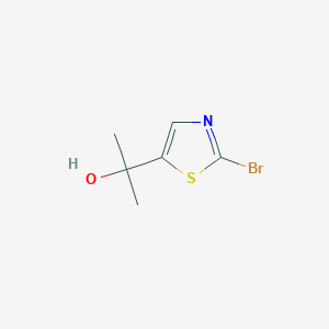 2-(2-Bromo-1,3-thiazol-5-yl)propan-2-ol