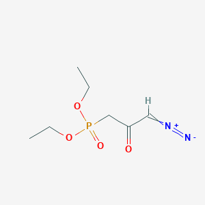 1-Diazonio-3-(diethoxyphosphoryl)prop-1-en-2-olate