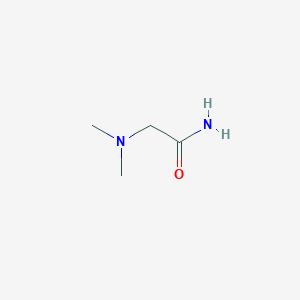 molecular formula C4H10N2O B1346259 2-(Dimethylamino)acetamide CAS No. 6318-44-1