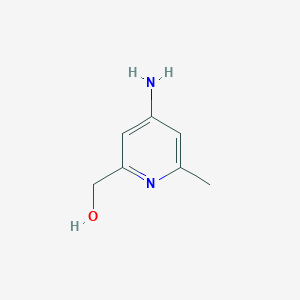 (4-Amino-6-methylpyridin-2-yl)methanol