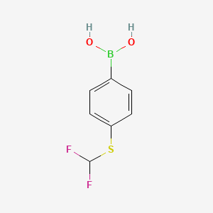 (4-((Difluoromethyl)thio)phenyl)boronic acid