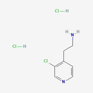 2-(3-Chloropyridin-4-yl)ethan-1-amine dihydrochloride