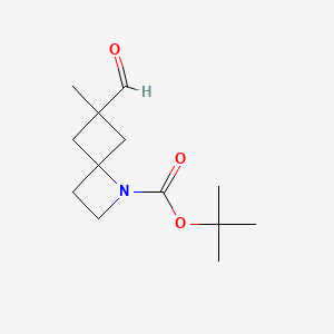 Tert-butyl (4s)-6-formyl-6-methyl-1-azaspiro[3.3]heptane-1-carboxylate