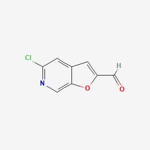 5-Chlorofuro[2,3-c]pyridine-2-carbaldehyde