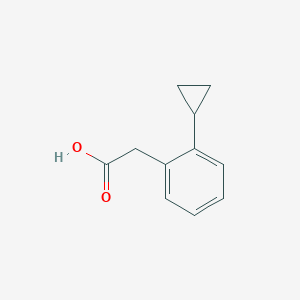 2-(2-Cyclopropylphenyl)aceticacid