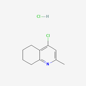 4-Chloro-2-methyl-5,6,7,8-tetrahydroquinoline hydrochloride