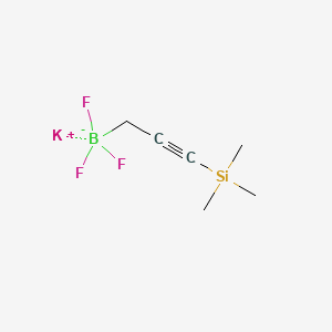 Potassium trifluoro(3-(trimethylsilyl)prop-2-yn-1-yl)borate