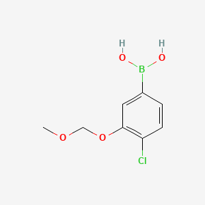 (4-Chloro-3-(methoxymethoxy)phenyl)boronic acid