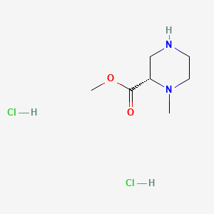 methyl (2S)-1-methylpiperazine-2-carboxylate dihydrochloride