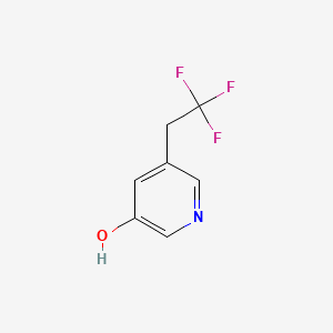 5-(2,2,2-Trifluoroethyl)pyridin-3-ol