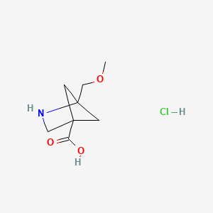 1-(Methoxymethyl)-2-azabicyclo[2.1.1]hexane-4-carboxylic acid hydrochloride