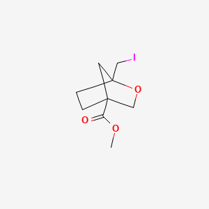 Methyl 1-(iodomethyl)-2-oxabicyclo[2.2.1]heptane-4-carboxylate