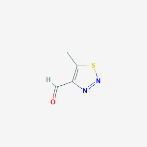 5-Methyl-1,2,3-thiadiazole-4-carbaldehyde