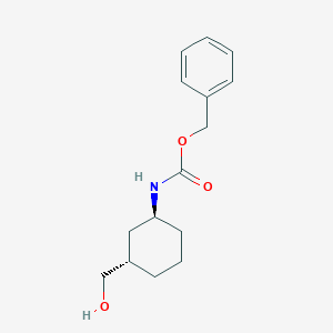 Benzyl trans-3-hydroxymethylcyclohexylcarbamate