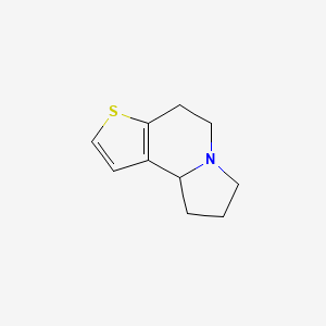 4H,5H,7H,8H,9H,9AH-Thieno[2,3-G]indolizine