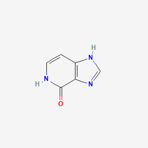 molecular formula C6H5N3O B1346347 1H-咪唑并[4,5-c]吡啶-4-醇 CAS No. 3243-24-1